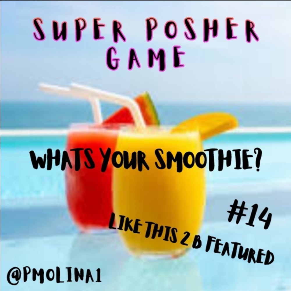 I’m Today’s Bonus Smoothie At The Smoothie Bar!!